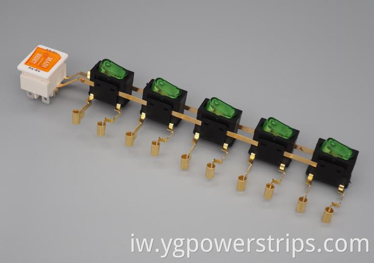 Multi Gang Integral Switch Ysr 821r 5h 4